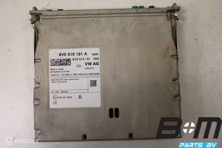 TV tuner VW Passat B8, Utilisé