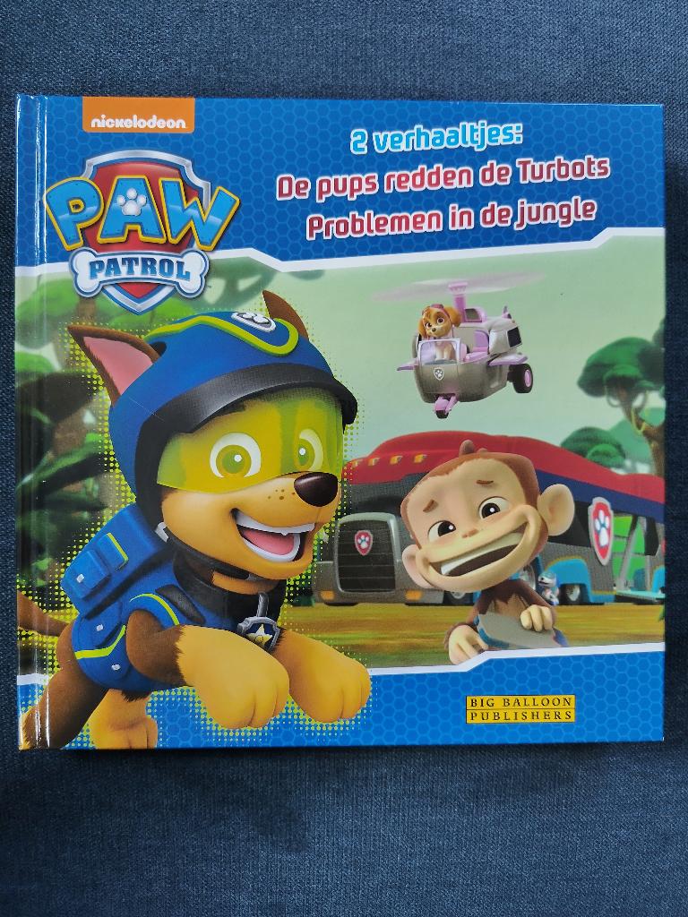 Paw Patrol - De pups redden de Turbots - Problemen in de jun, Nickelodeon, Fictie algemeen, Ophalen, Gelezen