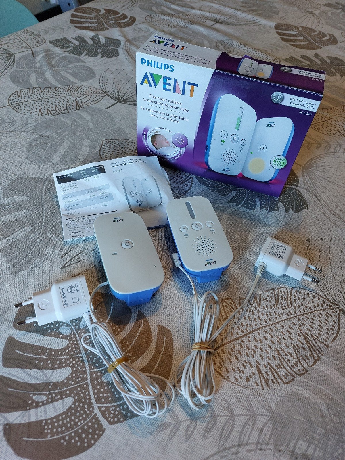 Babyfoon Philips Avent, Kinderen en Baby's, Ophalen, Gebruikt, 250 meter of meer