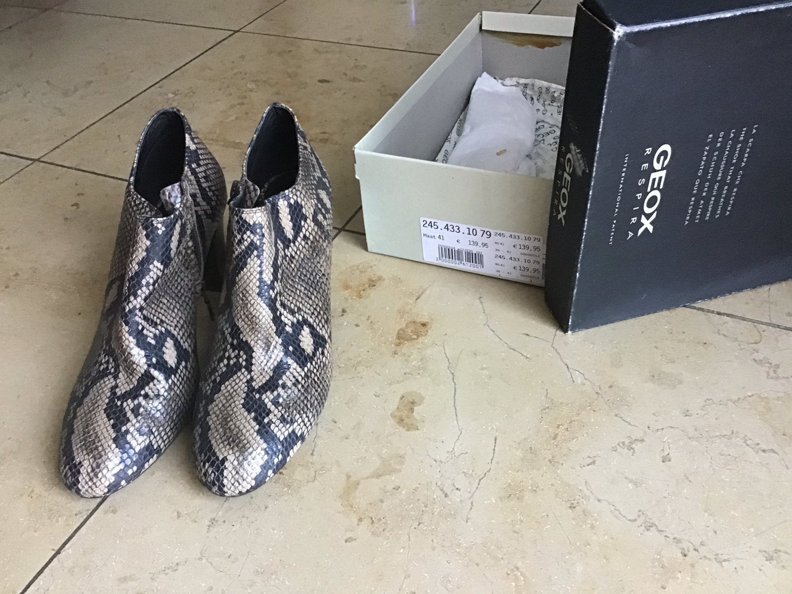 Geox taille 41, Autres couleurs, Chaussures à haut talons, Comme neuf, Enlèvement