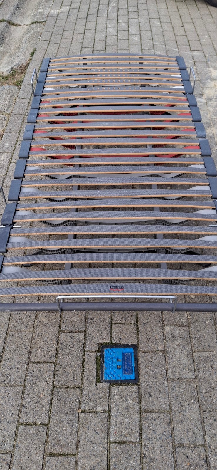Swissflex lattenbodem 200X100, 100 cm, Une personne, Enlèvement, Utilisé