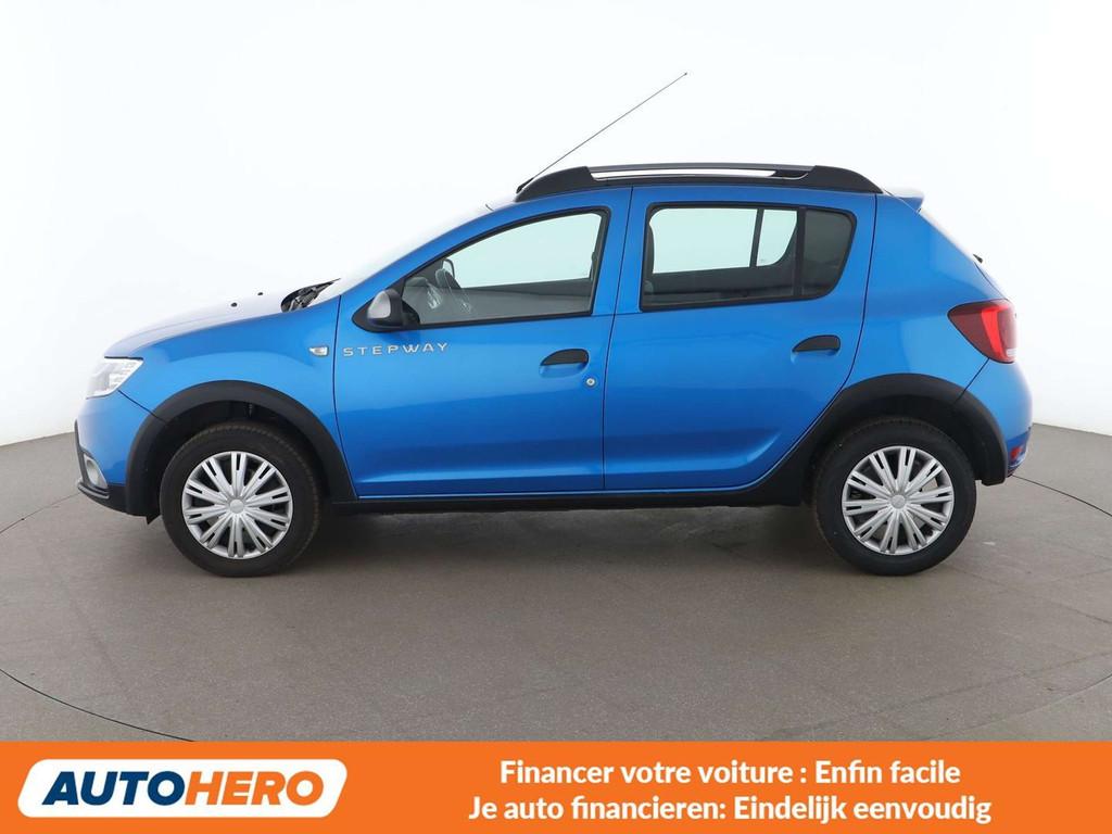 Dacia Sandero 0.9 TCe Stepway Prestige, Achat, https://public.car-pass.be/vhr/aa9a831e-f607-4d28-a201-115d78cf565f, Tissu, Occasion