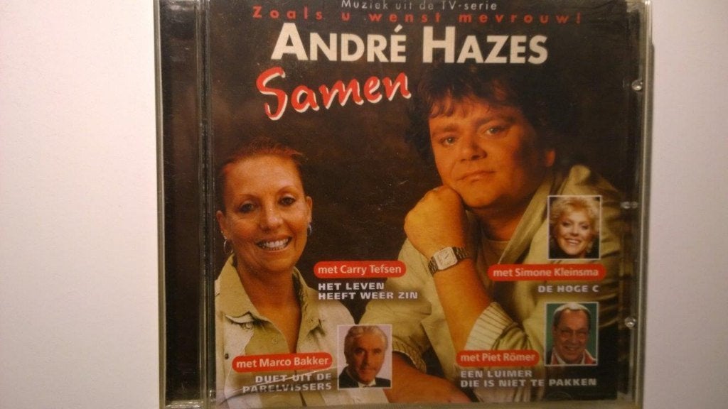 André Hazes - Zoals U Wenst Mevrouw, Cd's en Dvd's, Ophalen of Verzenden, Zo goed als nieuw, Levenslied of Smartlap, Album