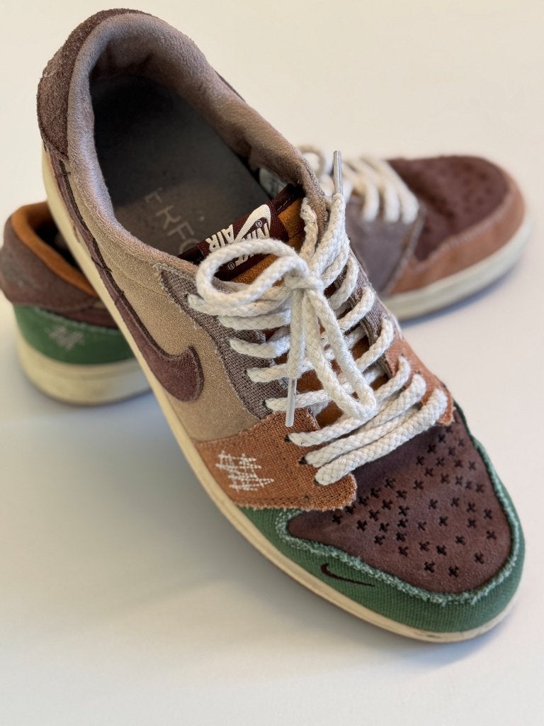 Nike Air Jordan 1 Retro Low OG Zion Williamson Voodoo, Comme neuf, Brun, Envoi, Jordan (Nike)