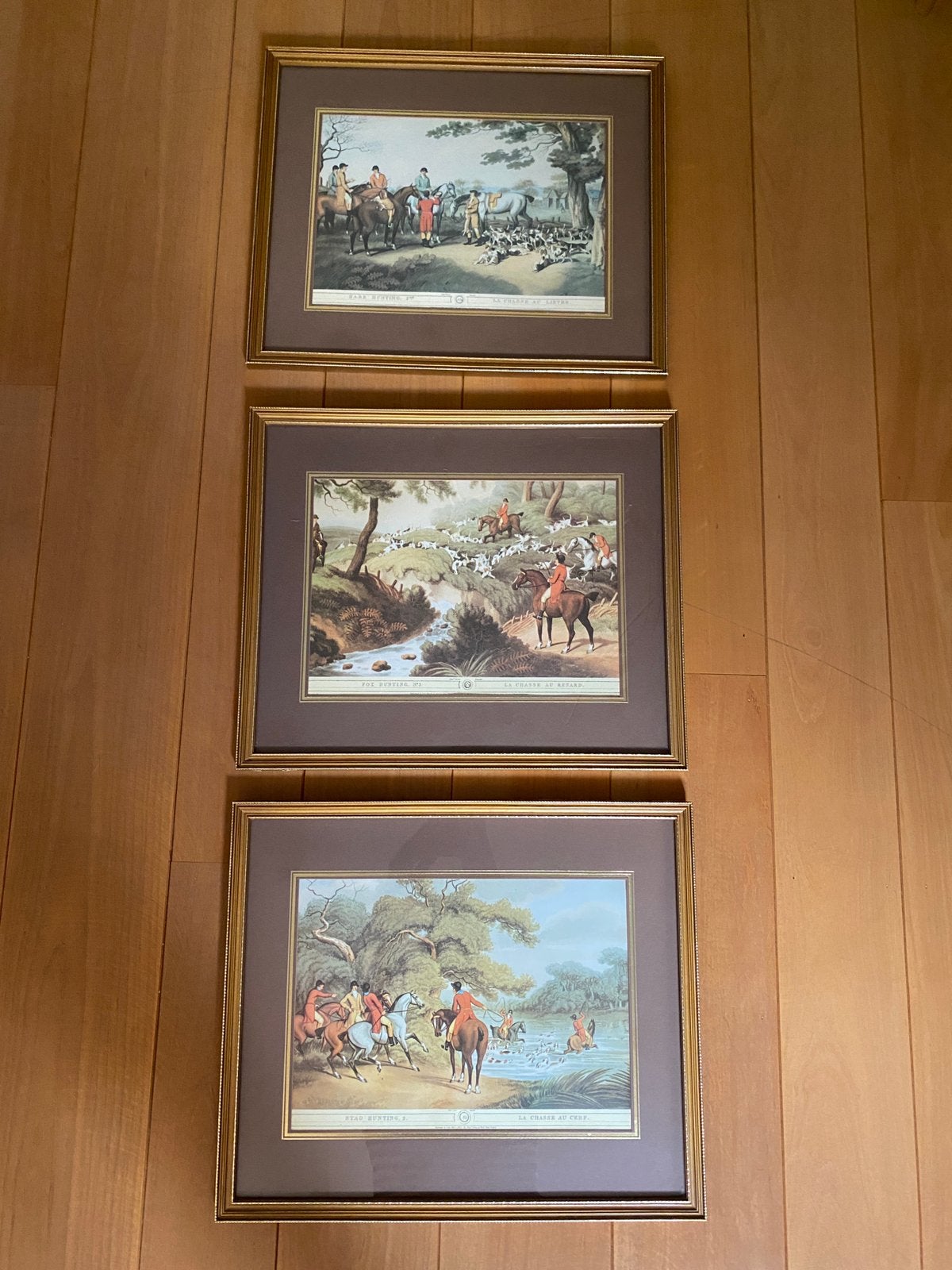 Kaders jachttafereel, Ophalen, Klassiek, Dieren