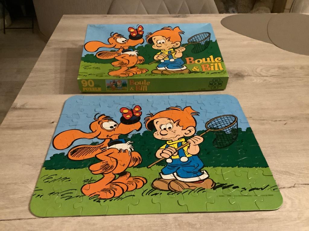 Bollie en Billie puzzle (90 stuks), Verzamelen, Ophalen of Verzenden, Overige figuren, Gebruikt, Plaatje, Poster of Sticker