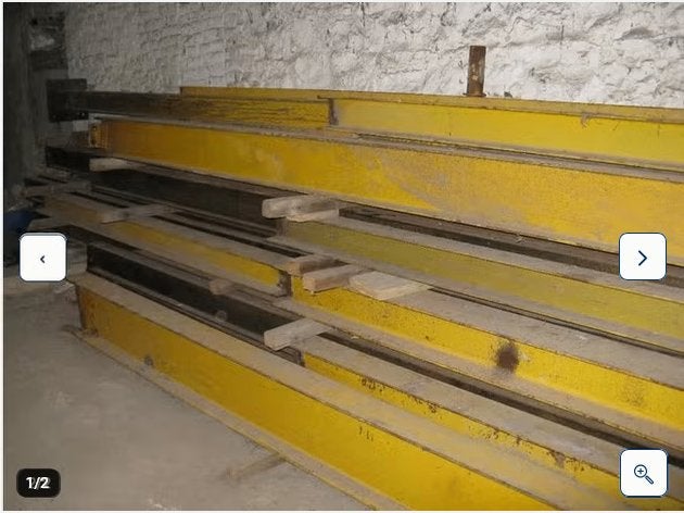 Poutrelles en acier, Doe-het-zelf en Bouw, Ophalen, Gebruikt
