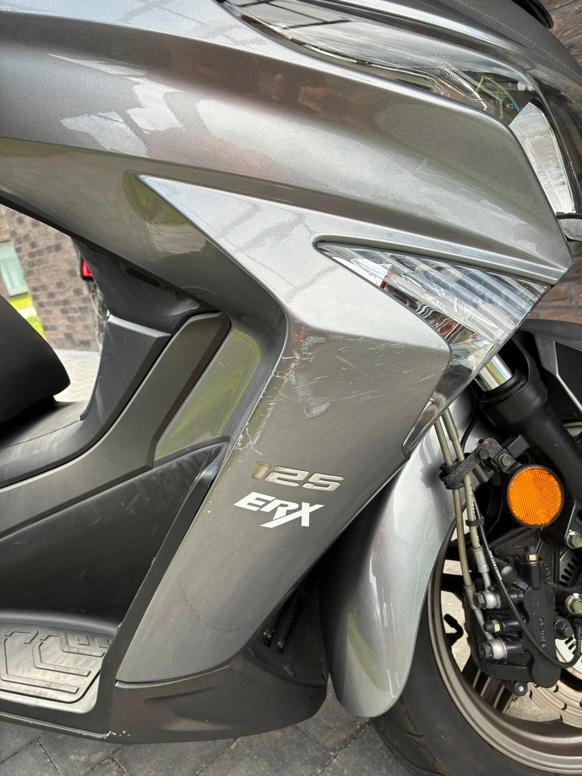 Kymco x-town 125cc, Ophalen