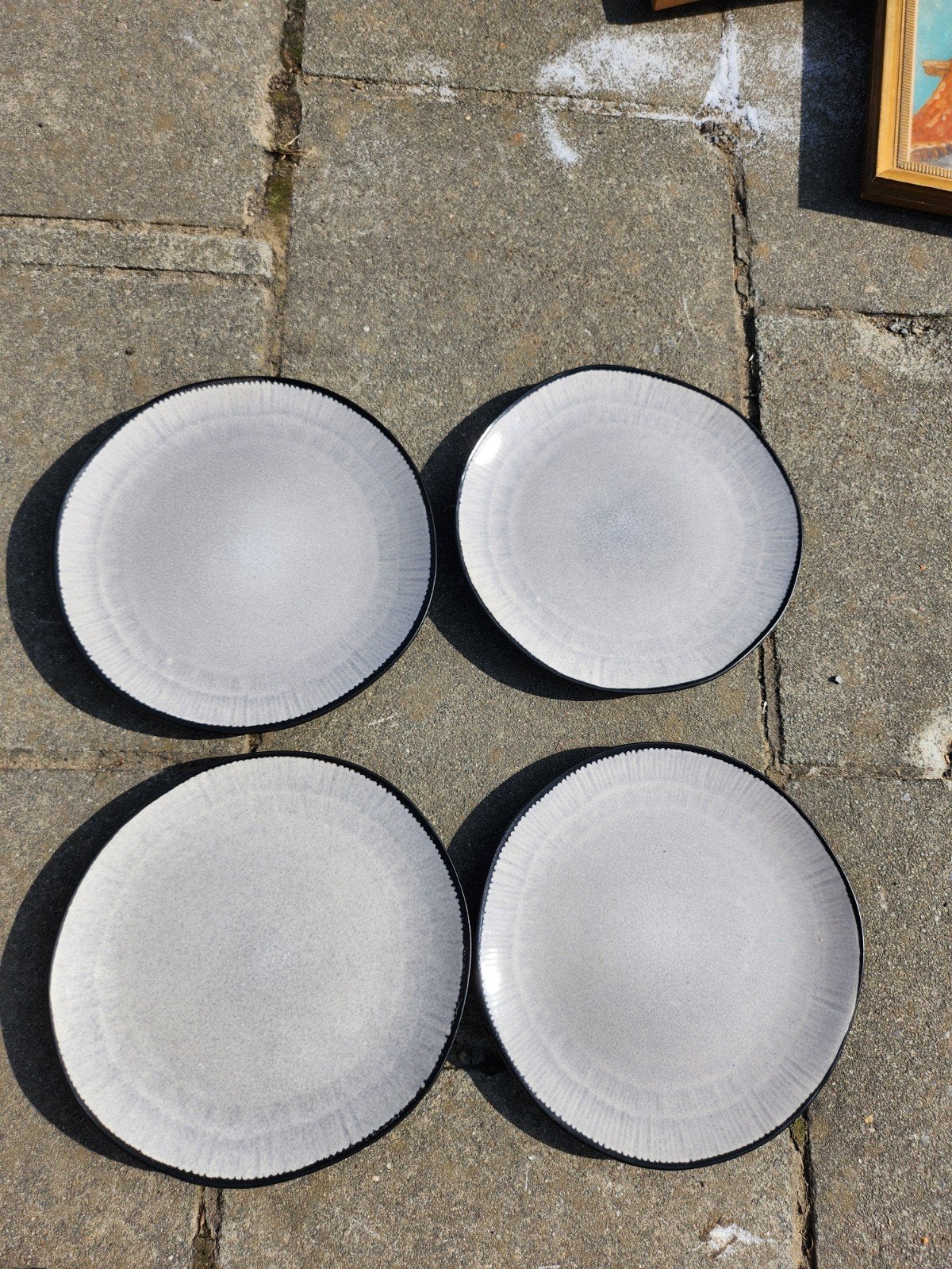 4 assiettes a pizza, Enlèvement ou Envoi