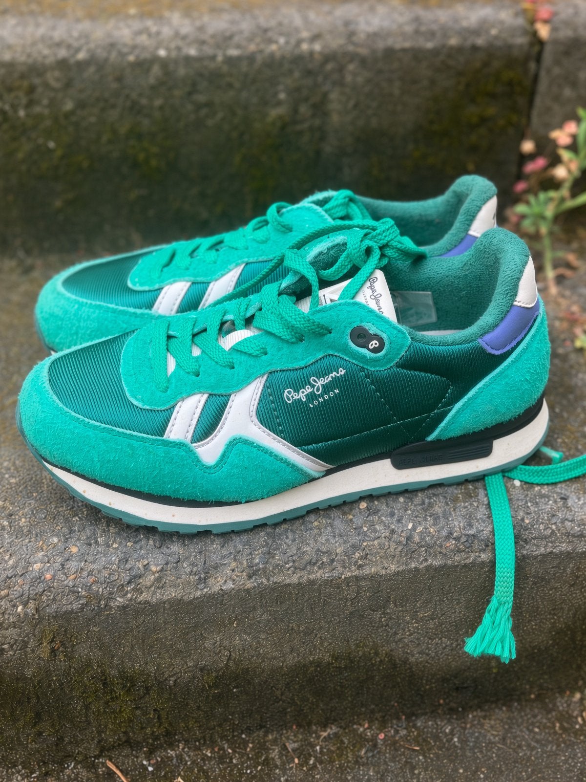Baskets vertes marque Pepe jeans taille EU 38 - utilisation, Enlèvement ou Envoi, Sneakers et Baskets, Vert, Porté