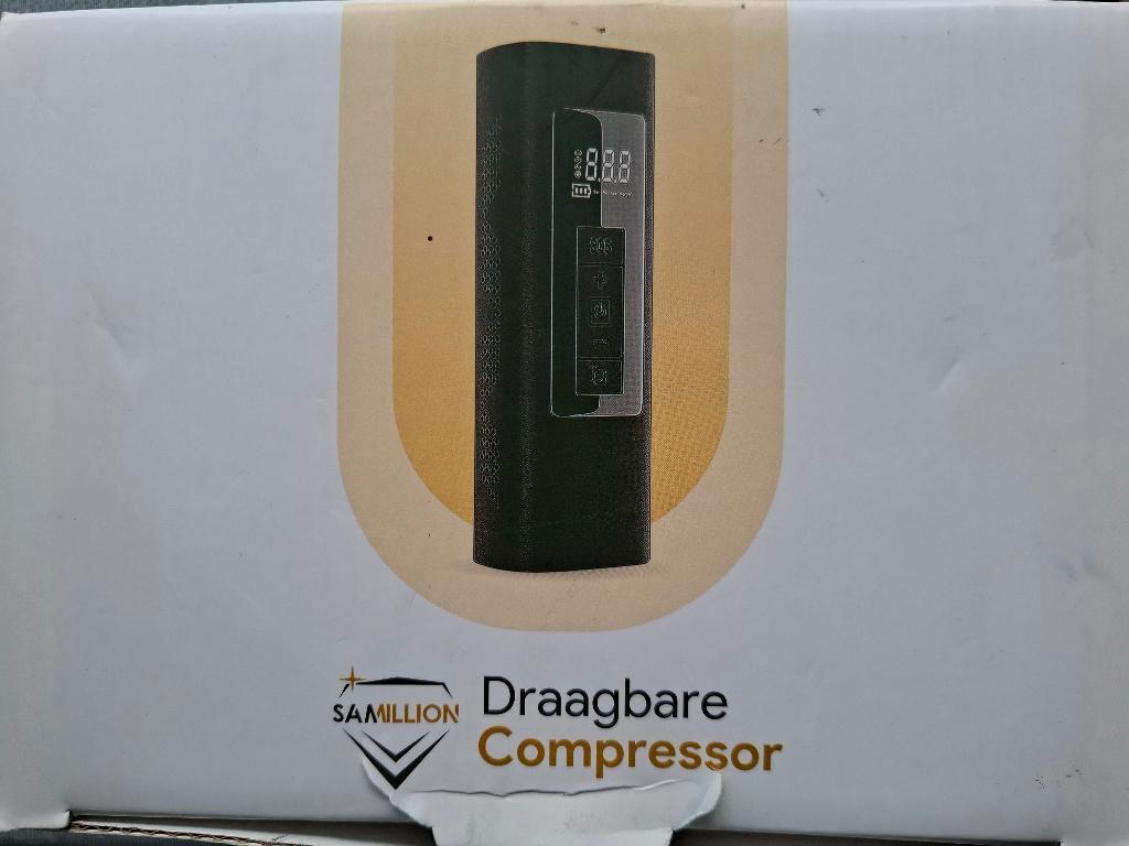 Draagbare compressor, Doe-het-zelf en Bouw, Compressors, Ophalen, Gebruikt, 10 bar of meer, Minder dan 200 liter/min