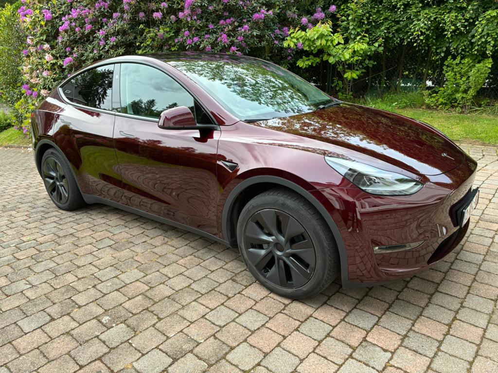Model Y Grande Autonomie, 7-seaters, 16.000 KM, 02/2025, Auto's, Tesla, Zwart, Zwart, Particulier, Model Y