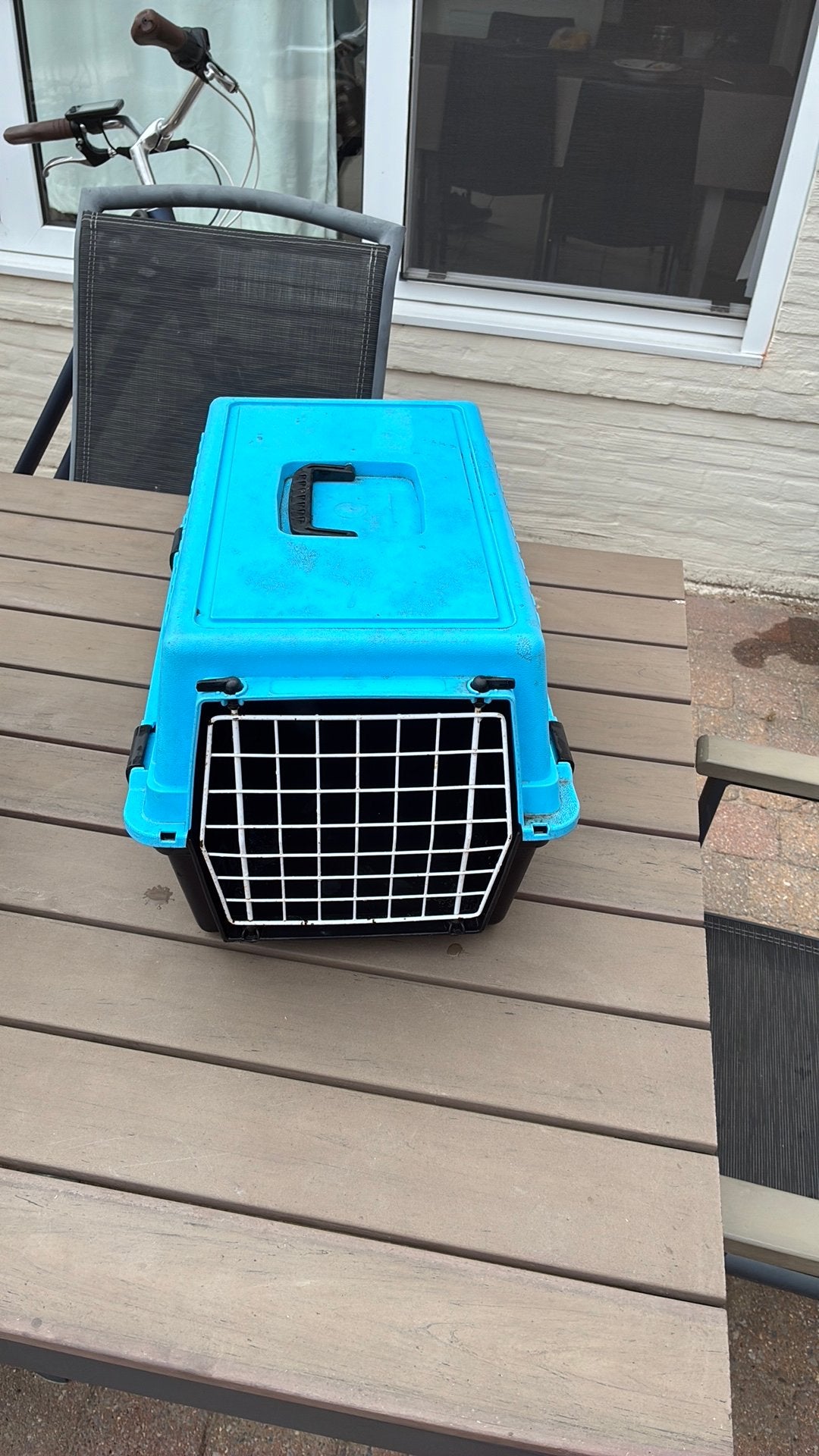 Draagmand kat, konijn,…, Ophalen, Gebruikt