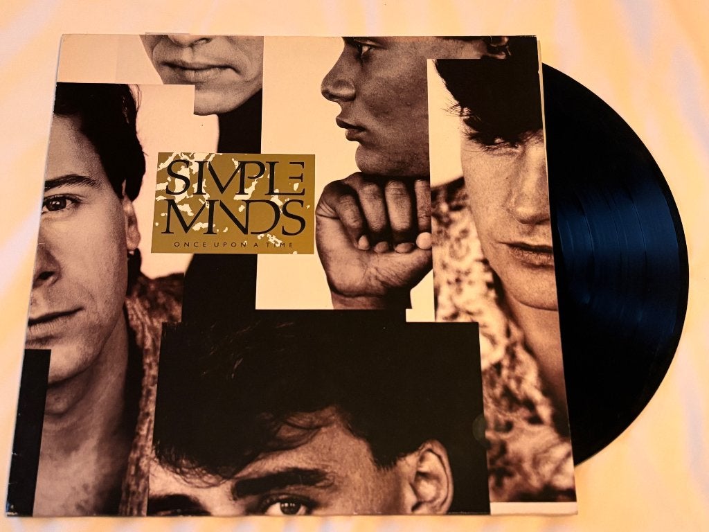 Simple Minds LP once upon a time, Cd's en Dvd's, Ophalen of Verzenden, LP