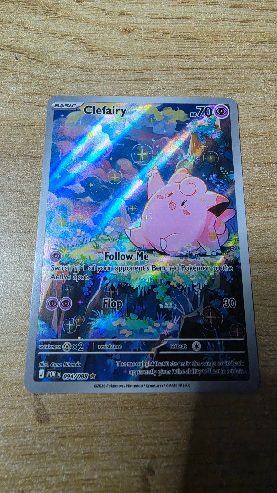 clefairy POR 094/088, Ophalen