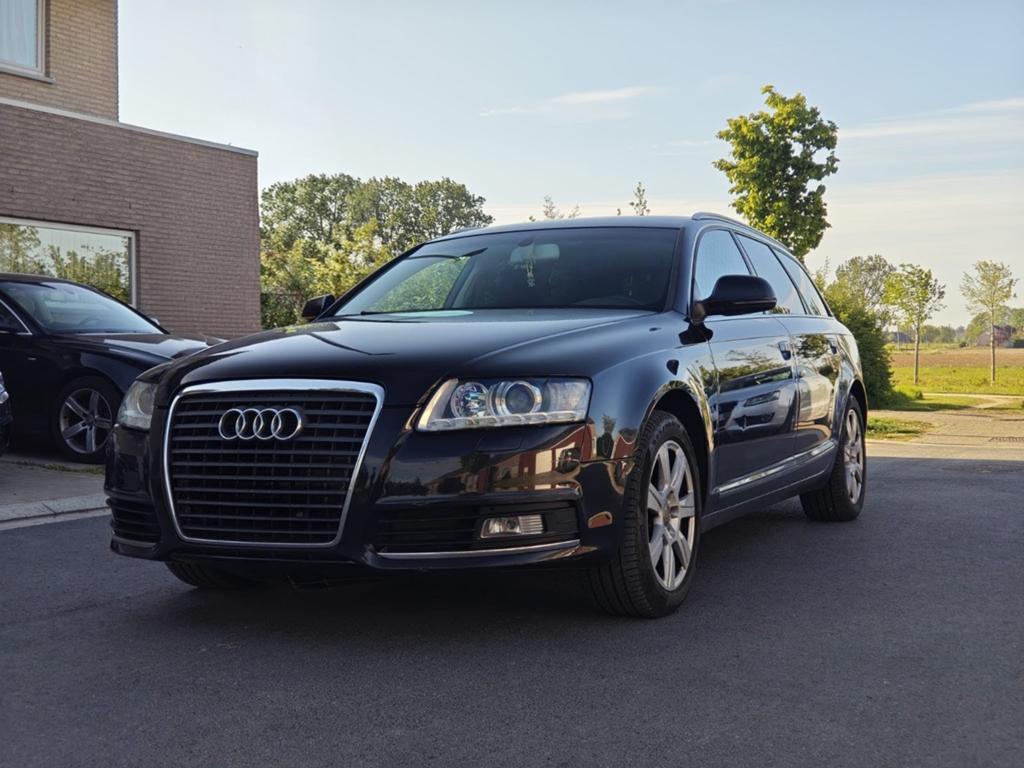 Audi A6 2.0tdi Euro 5 bwj 12/2010, Auto's, Zwart, 4 cilinders, Zwart, 5 deurs