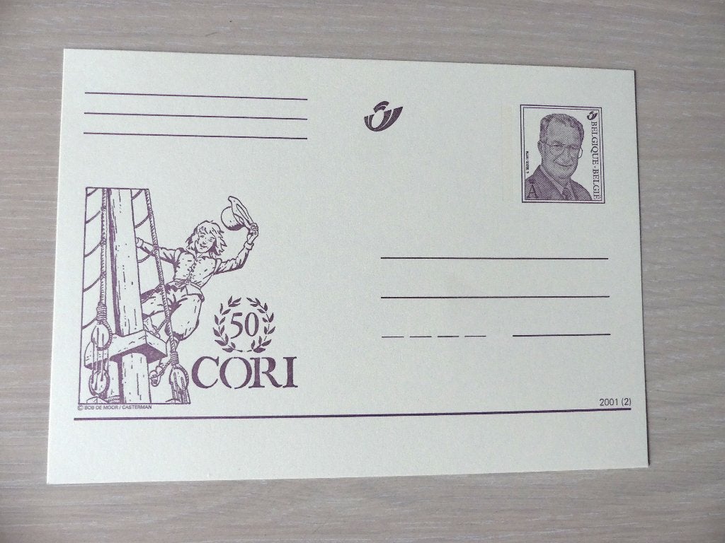 2001 : Carte postale illustrée - neuve : CORI, Enlèvement ou Envoi, Non oblitéré