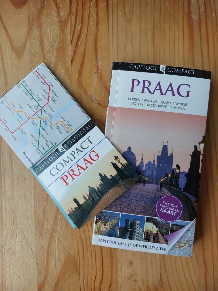 Capitool Compact Praag - reisgids met uitneembare kaart, Boeken, Reisgidsen, Capitool, Ophalen