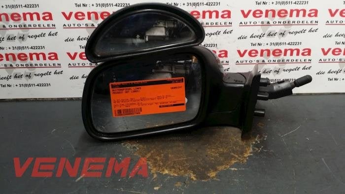 Rétroviseur extérieur gauche d'un Peugeot 307, -, 3 mois de garantie, Utilisé, -