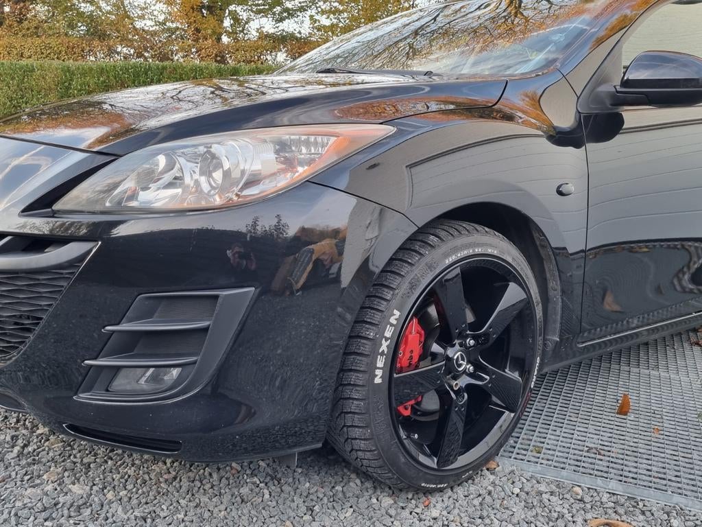 Mazda 3 1600cc vanaf 2009 euro 4, Auto's, Voorwielaandrijving, Stof, Zwart, 4 cilinders