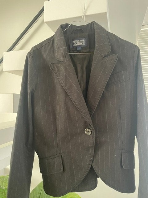 Zwarte blazer van Polo Jeans Company, Kleding | Dames, Polo ralph lauren, Zwart, Maat 42/44 (L), Ophalen of Verzenden