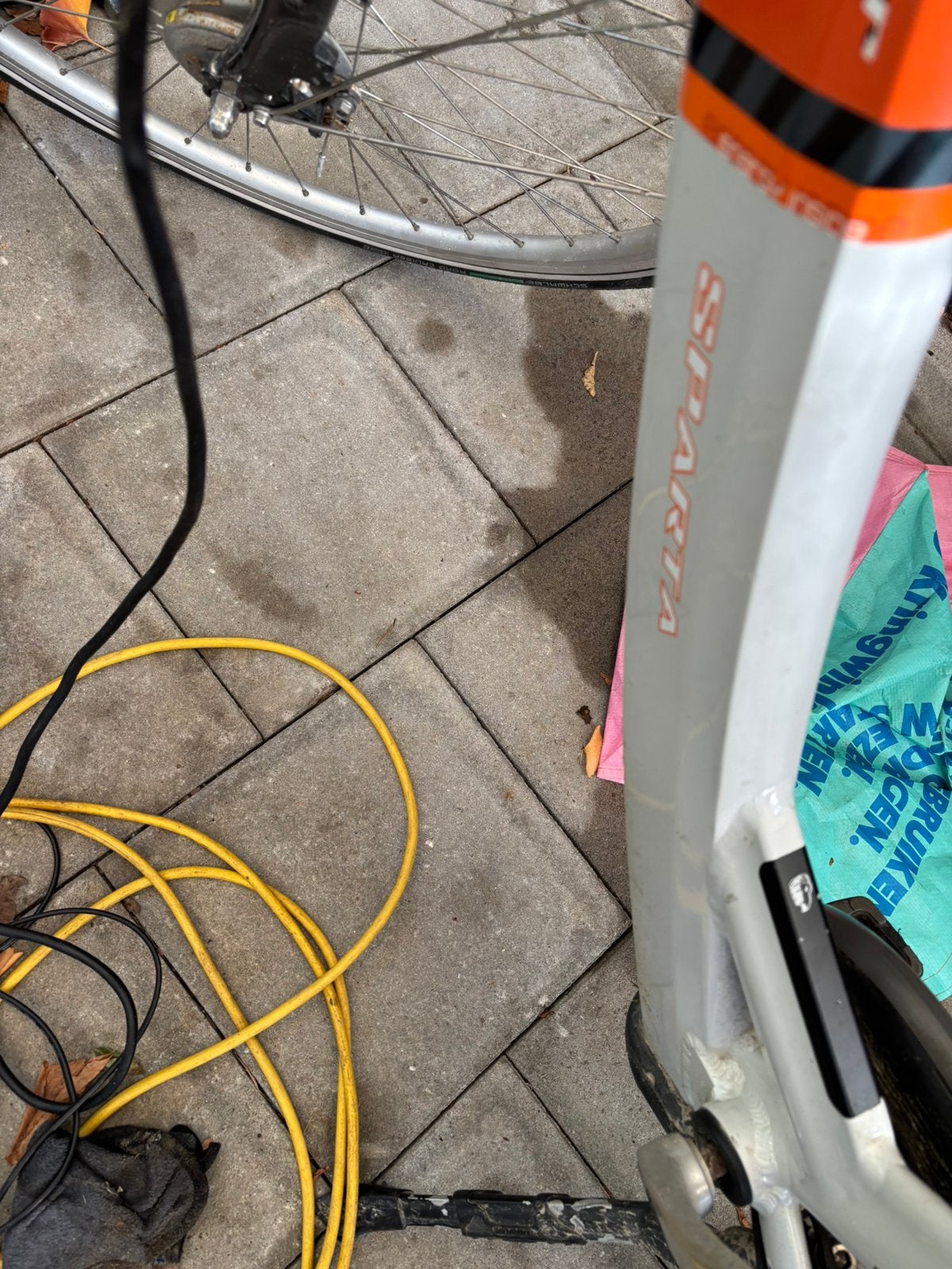 Elektrisch fiets sparta maar batterij geeft foutmelding, Fietsen en Brommers, Ophalen, Gebruikt