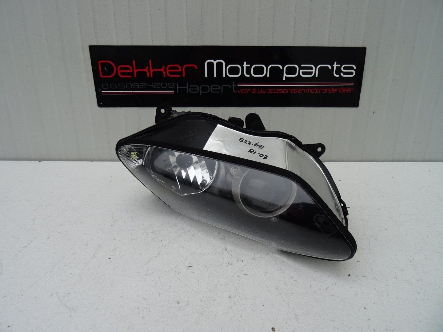 Rechter Koplamp / Right Head light Yamaha YZF R1 2007-2008, Motos, -, Utilisé, -, -