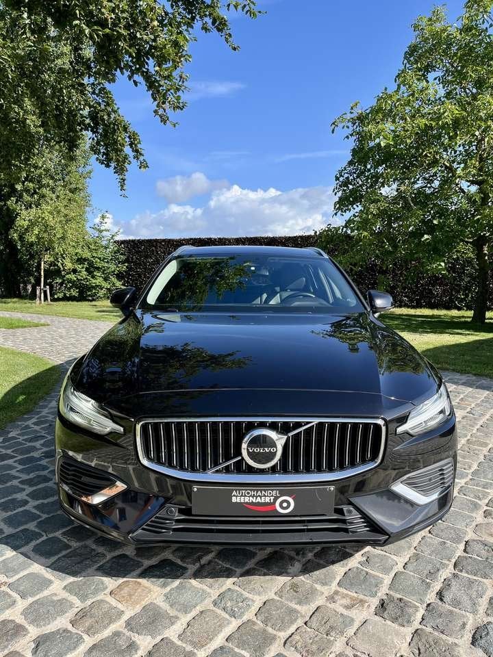 Volvo V60 V60 2.0 T6 AWD PHEV/72400km/Led/Carplay/Camera/Cru, Zwart, 1969 cc, 0 kg, Zwart