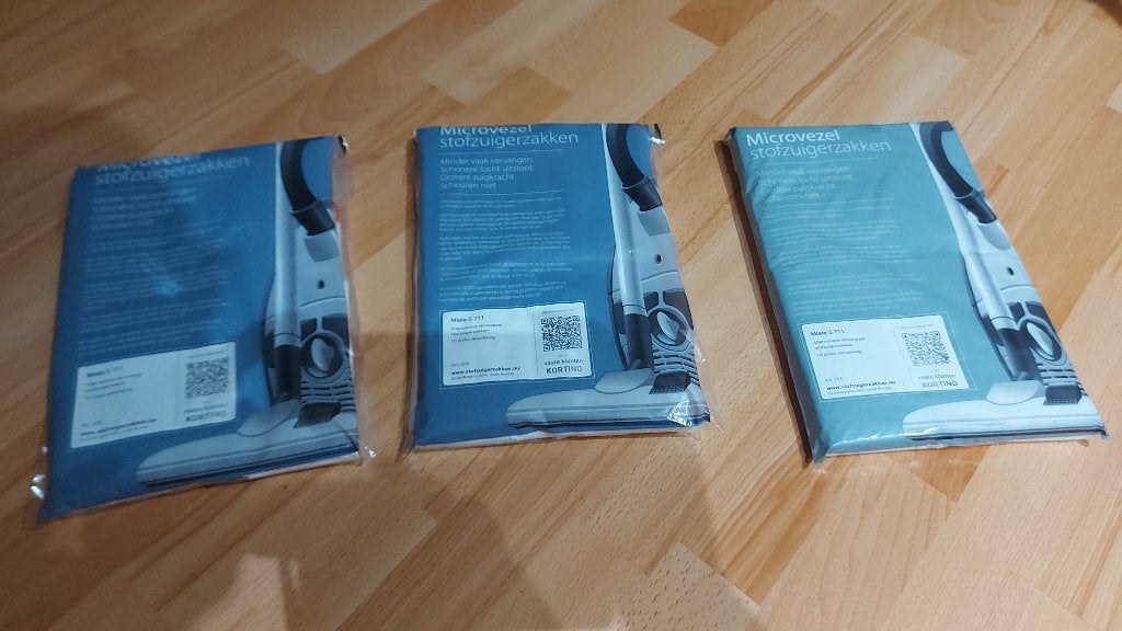 Stofzuigerzakken voor Miele S711, Ophalen of Verzenden, Nieuw, Stofzak, Overige merken