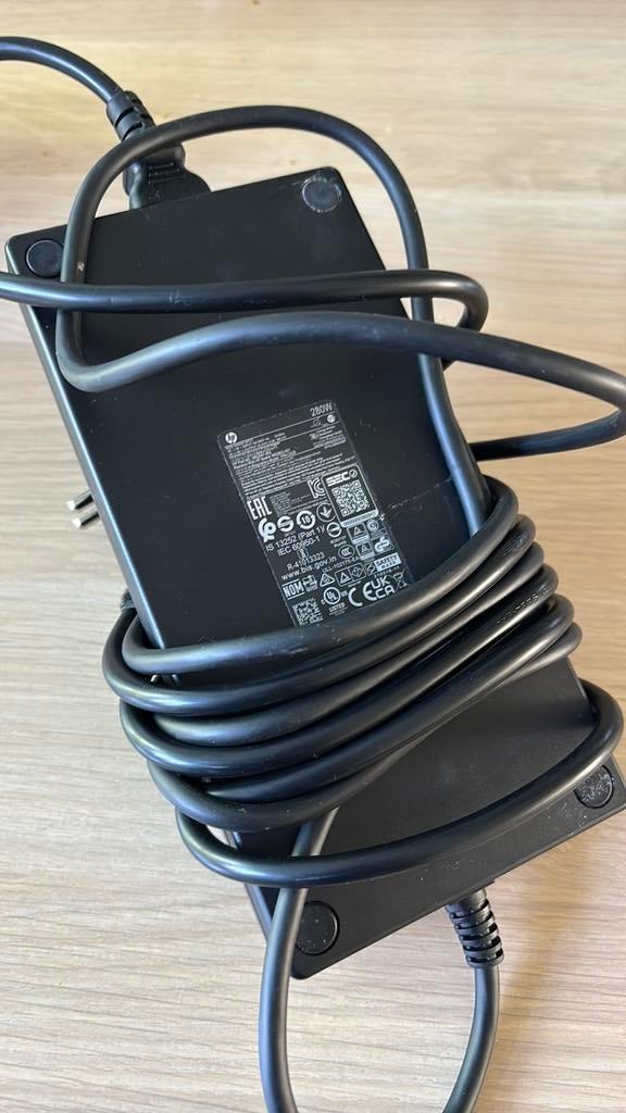 HP 280W lader - als nieuw., Computers en Software, Ophalen of Verzenden, Refurbished