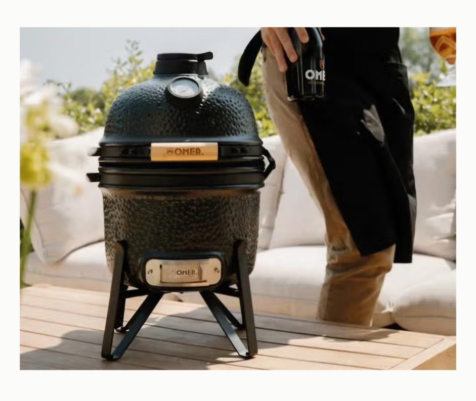 Keramische Berghoff BBQ Omer - nieuw, Tuin en Terras, Ophalen