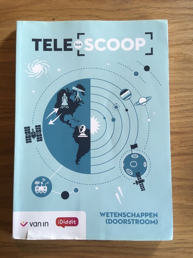 Schoolboek Telescoop 5 6, Boeken, Gelezen, ASO, Ophalen of Verzenden, Aardrijkskunde