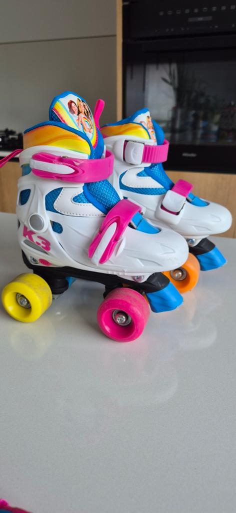 K3 rolschaatsen + bescherming, Kinderen en Baby's, Ophalen