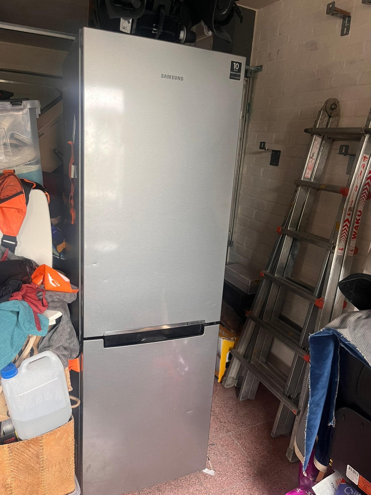 Samsung frigo met diepvries, Ophalen, Gebruikt, Met aparte vriezer, 160 cm of meer