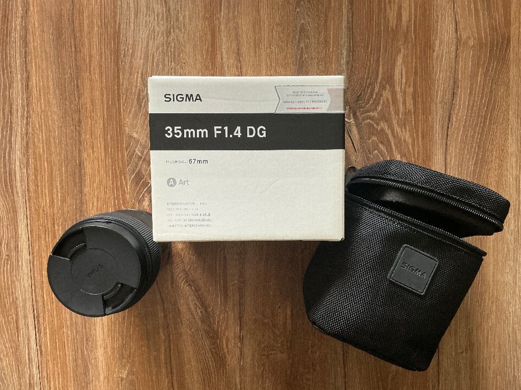 Objectif SIGMA 35 mm f/1.4 DG, Sigma, 35 mm, Enlèvement, Objectif grand angle