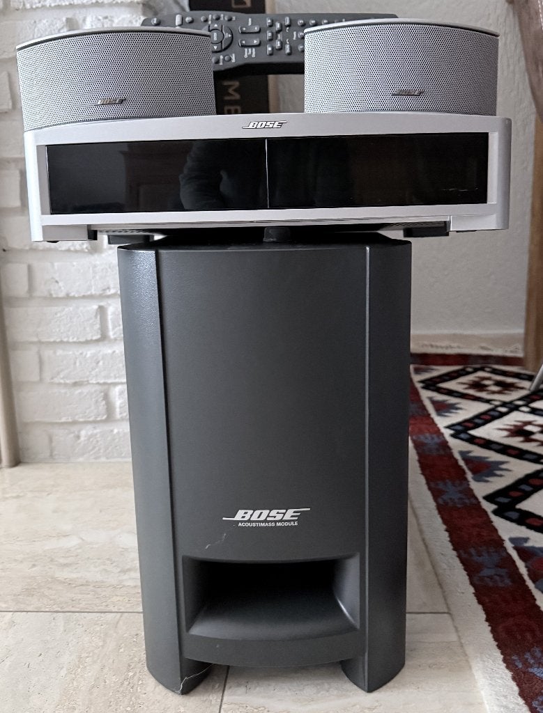 Bose 3-2-1 sound systeem, Audio, Tv en Foto, Ophalen, Zo goed als nieuw, 3.1-systeem, Dvd-speler