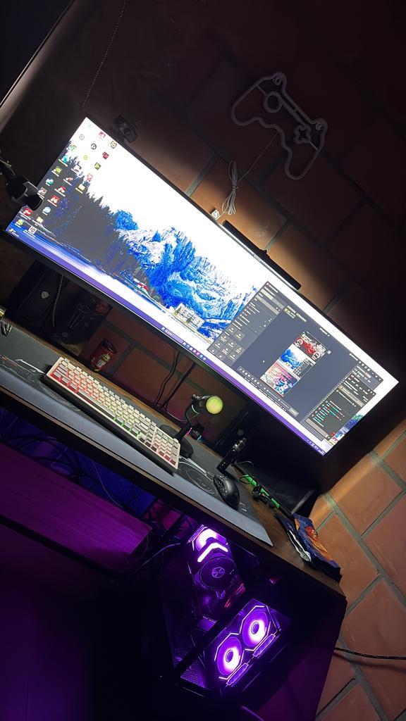 Asus rog strix 49 super ultra wide 49", Ophalen, Zo goed als nieuw