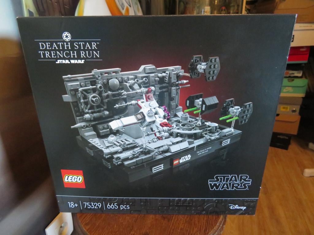 Lego Star Wars 75329 Death Star Trench Run Diorama (2022), Star Wars, Lego, Nieuw, Ophalen of Verzenden