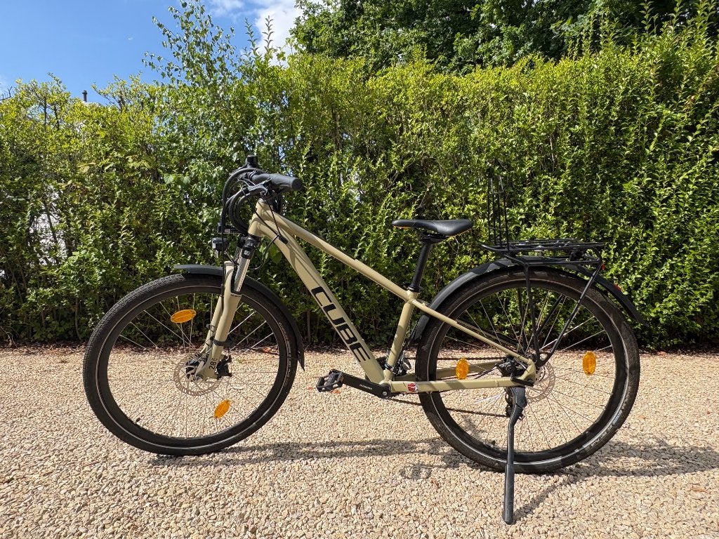 XS CUBE mountainbike met stadsbanden (amper gebruikt), Ophalen, Zo goed als nieuw, Dames, Overige merken