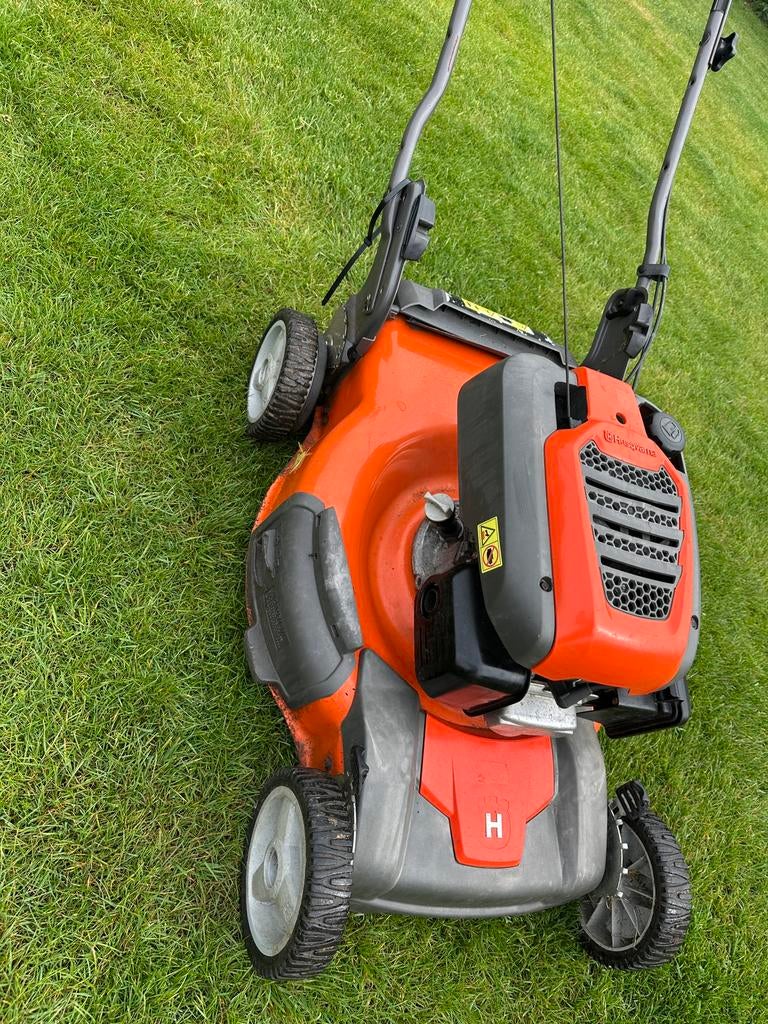 Husqvarna grasmaaier mulcher, Ophalen, Gebruikt