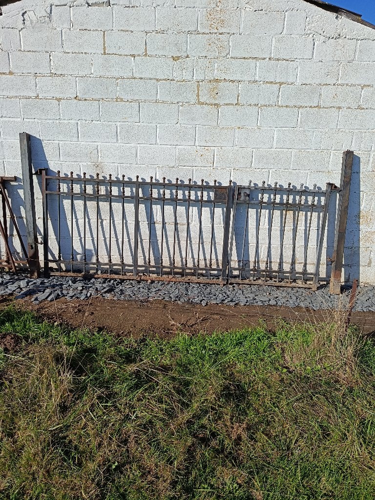 portillon fer forgé, 200 cm ou plus, Portail battant, Enlèvement, 100 à 150 cm