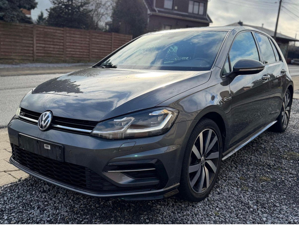 Volkswagen Golf 2.0l diesel R-line 2018, Autos, Cuir, Argent ou Gris, Achat, Entreprise