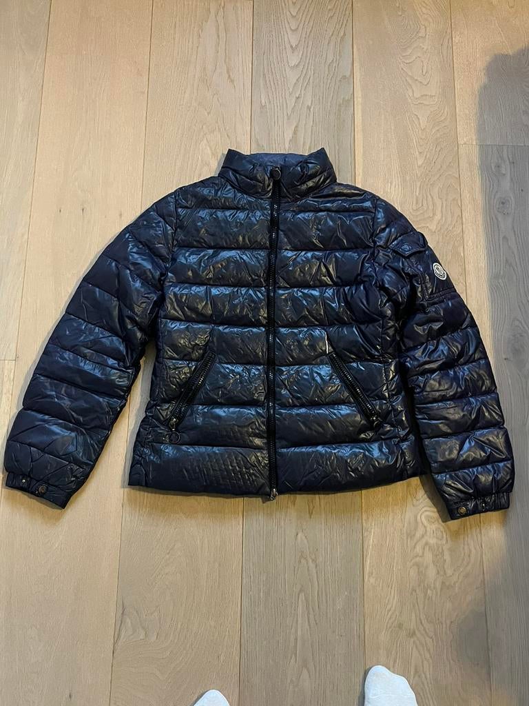 Manteau moncler, Kleding | Dames, Jassen | Winter, Ophalen of Verzenden, Gedragen, Maat 34 (XS) of kleiner, Blauw
