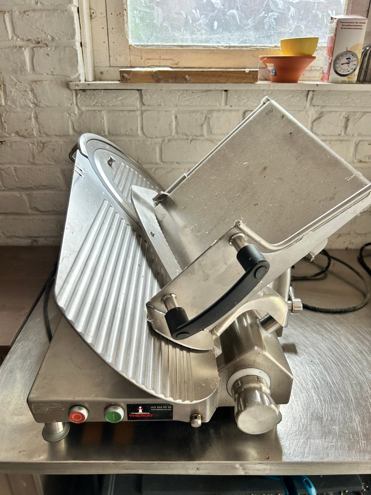 Professionele horeca snijmachine – degelijk model, Enlèvement, Utilisé