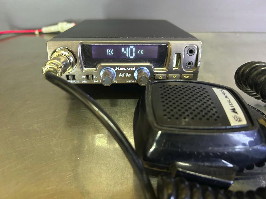 CB Midland M10 27 MC, Télécoms, Émetteurs & Récepteurs, Utilisé, Émetteur et Récepteur, Envoi