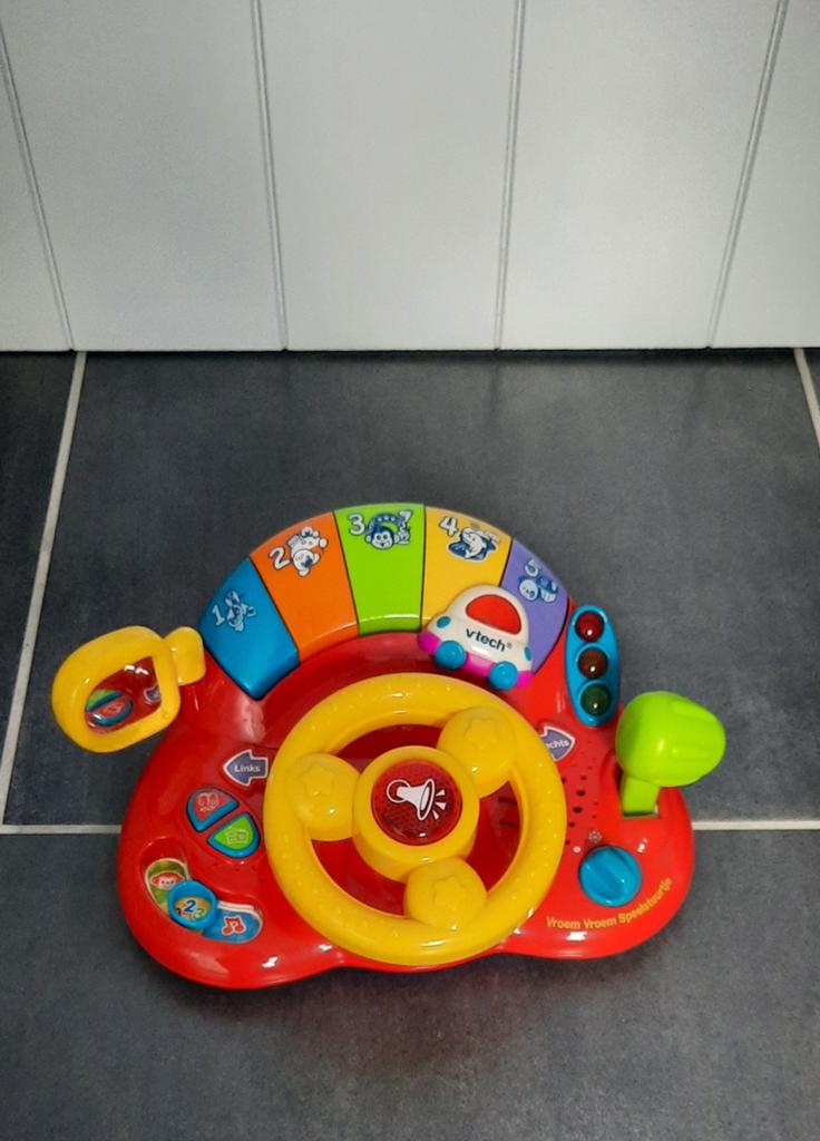 Vtech rallystuur voor kleine bestuurders, Ophalen, Gebruikt