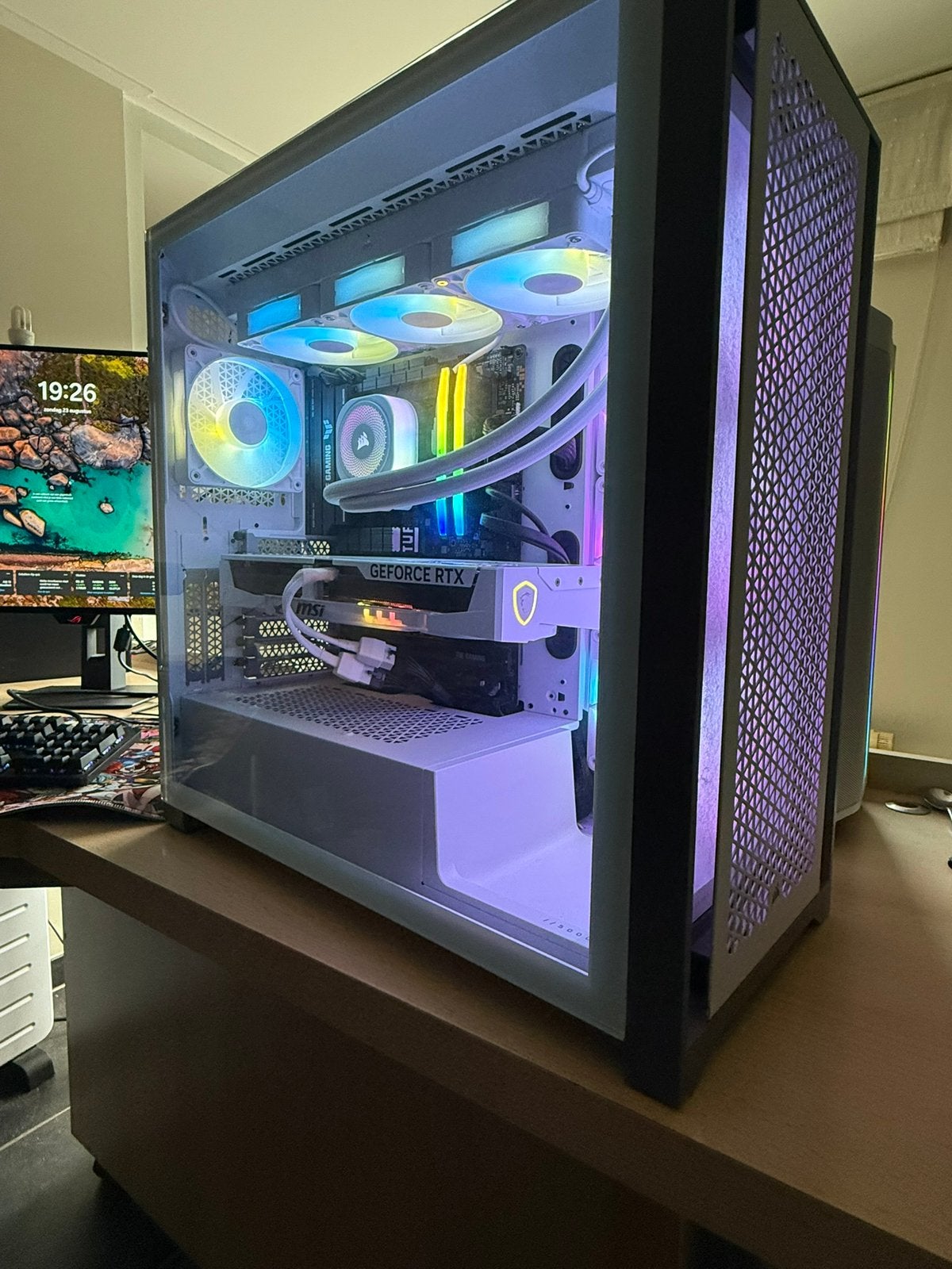 Top gaming pc z890-265k-64gb-rtx 5070-2tb white build, Enlèvement ou Envoi, Comme neuf, Gaming, SSD