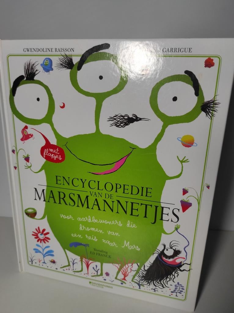 Roland Garrigue - De encyclopedie van de marsmannetjes, Boeken, Kinderboeken | Jeugd | onder 10 jaar, Ophalen of Verzenden