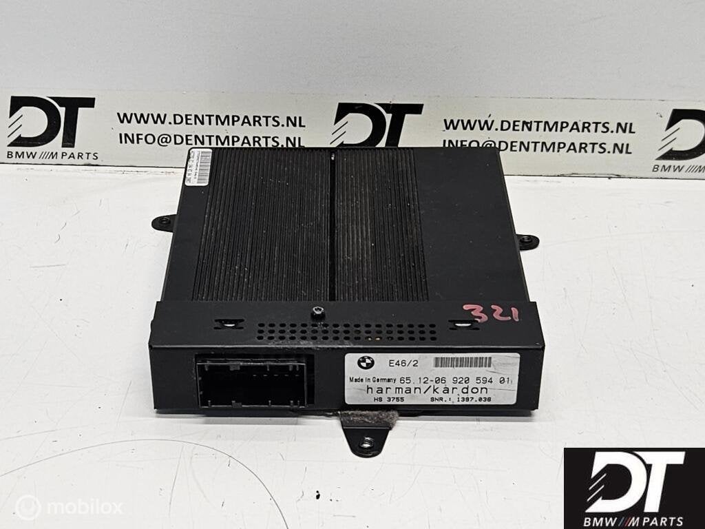 Versterker Harman Kardon BMW 3-serie Coupé E46 65126946985, Gebruikt, Ophalen of Verzenden, BMW, BMW