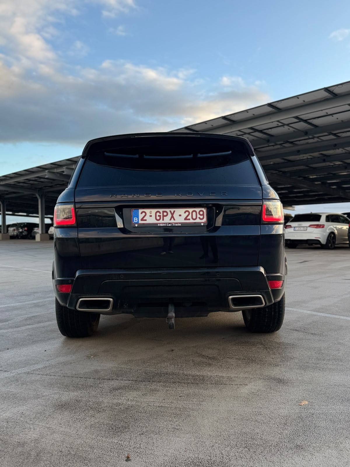 RANGE ROVER SPORT diesel 3.0l automatique, Autos, Cuir, Achat, Euro 6, Noir